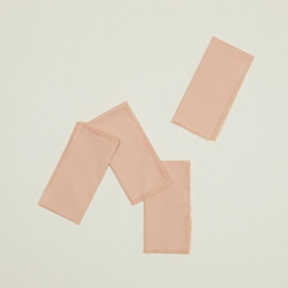 ANTHROPOLOGIE / HAWKINS NEW YORK Essential Dinner Napkin Set, Rose - Picture 1 of 8